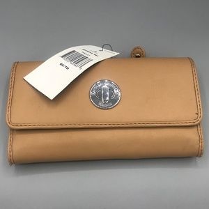 Tommy Hilfiger Tan Faux Leather Wallet